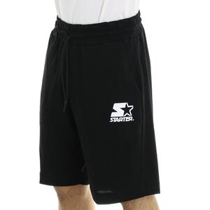 BERMUDA IN FELPA NERO